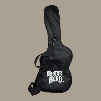 Estuche para Guitarra Guitar Hero Negro Bolsa con Cremallera PlayStation 2 3 PS2 PS3 Xbox 360 Wii Foto 1 de 4
