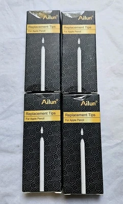 New 12 Pack Metal Replacement Tips for Apple Pencil 1St Gen and 2nd Gen Ailun - Image 1 of 4