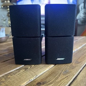 Bose Lifestyle Jewel Double Cube Speakers Acoustimass Black (Set of 2) W/ Mounts - Bild 1 von 8