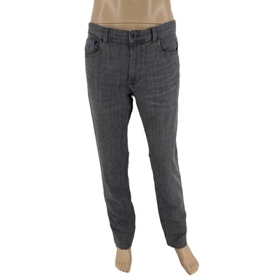 Camel Active Hombres Gris HOUSTON Jeans Rectos De Ajuste Regular Stretch W34 L32 - Imagen 1 de 4