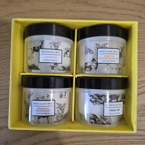 BEEKMAN 1802 KÖRPERCREME FEUCHTIGKEITSCREME SORTIERT 4ER SET GESCHENKSET NEU IM KARTON - Bild 1 von 2
