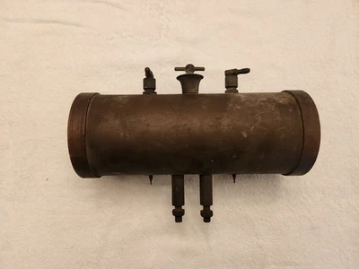 Antique Vintage Hit Miss Engine Brass Lonergran oiler lubricator - Image 1 of 4