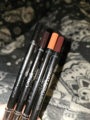 Long Lasting Eyeliner Pencil Set of 4 Colorful Eye Pencils Assortment  - Image 1 of 4