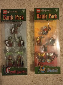 *NEW* Lego Castle 852701 Troll Warriors Battle Pack + Lego Castle 852702 Dwarfs