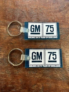 GM 75 Keychain Lot Of 2 - Picture 1 of 4