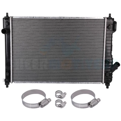 Radiador con Kit Universal de Abrazaderas de Manguera de Aceite para Chevrolet Aveo Pontiac G3 Wave Foto 1 de 4