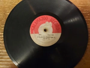 Rare 1906 KALAMAZOO RECORD..78/BILLY MURRAY..Vocal w. Orch. - Foto 1 di 6
