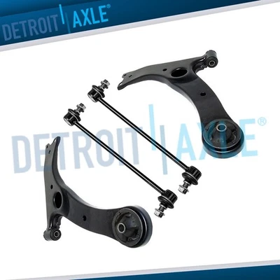 Front Lower Control Arms Sway Bar for 2009-13 Toyota Corolla Matrix Pontiac Vibe Foto 1 de 4