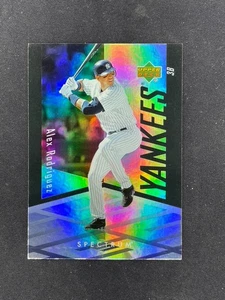 2007 UD Spectrum Alex Rodriguez Foil #30 New York Yankees - Picture 1 of 2