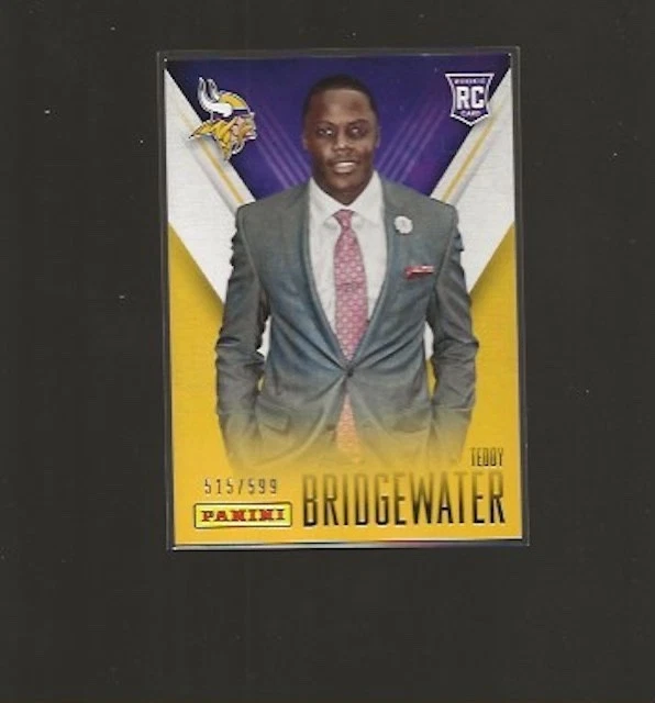 2014 PANINI FATHER'S DAY TEDDY BRIDGEWATER #47 ROOKIE 515/599 - Image 1 of 1