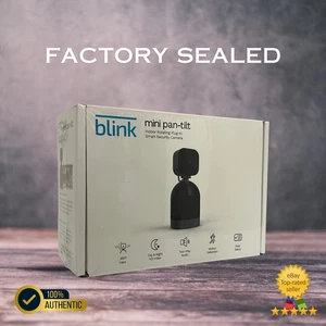 Blink Mini Pan-Tilt Rotating HD Indoor Wired Smart Security Camera 2-Way Audio - Picture 1 of 4