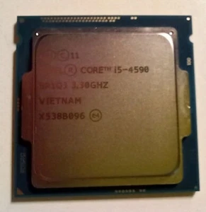 Intel Core i5-4590 SR1 Q3 -3.30GHZ Vietnam X538B096 / 4. Generation Sockel 1150 - Bild 1 von 2