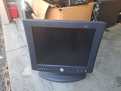 Retro Dell UltraSharp 1702FP 17" 1280x1024  Vintage LCD Monitor . NO ADAPTER  - Image 1 of 4