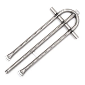 Edelstahl Brennerrohr MITTE für 3-flammige Gas- Grill-/Bräter Ersatzteil Zubehör - Bild 1 von 5