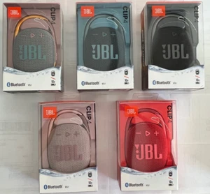 JBL Clip 4 Waterproof Portable Rechargeable Bluetooth Speaker [Pick Your Color] - Zdjęcie 1 z 11