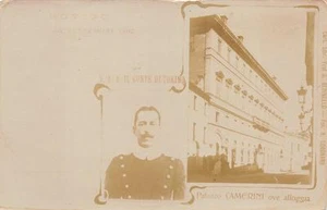 3296) ROVIGO 1902, PALAZZO CAMERINI OVE ALLOGGIA IL CONTE DI TORINO. - Bild 1 von 1