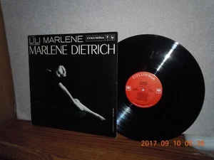 DIETRICH,MARLENE Vinyl lp...LILI MARLENE...COLUMBIA...VG++/M-...'59 - Foto 1 di 2