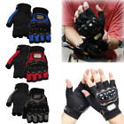 Cycling Bicycle Motorcycle Fingerless Racing Half Finger Gloves for Men Women US