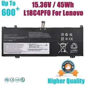 L18C4PF0 Battery For Lenovo ThinkBook 13s-IWL 13s-IML 14s-IWL L18M4PF0 L18D4PF0 - Picture 1 of 10