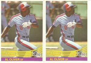 2 CARD 1984 DONRUSS AL OLIVER BASEBALL CARD LOT #177 - Picture 1 of 1