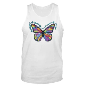 Tanktop bunte Schmetterling Tiere Haustier lustig Witz Humor humorvolle Grafik - Bild 1 von 8