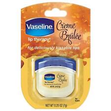 3 Pack Vaseline Creme Brulee For Deliciously Kissable Lips 0.25Oz Each