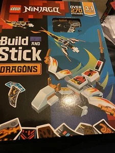 LEGO 174 NINJAGO 174 Build and Stick: Dragons by Buster Books New - Picture 1 of 4