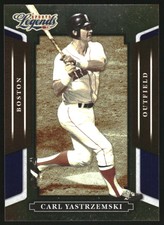 2008 Donruss Sports Legends Mirror Blue #80 Carl Yastrzemski /100