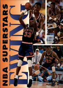 1993-94 Fleer NBA Superstars New York Knicks Basketball Card #6 Patrick Ewing