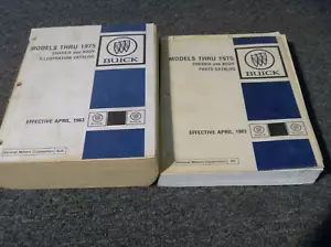 1965-1975 Buick Riviera Parts Catalog Manual 1968 1969 1970 1971 1972 1973 1974 - Bild 1 von 6