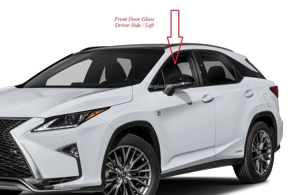 Fits 2016-2022 Lexus RX 450h & 450hL 4Dr FRONT Door Glass Window Driver Side Foto 1 de 1