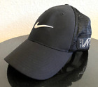 Nike Golf Flexfit Hat Rnz Vapor Black Mesh Back M/L