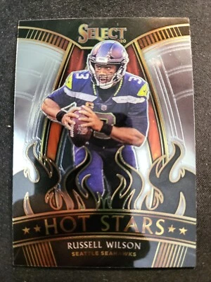 2020 Select Russell Wilson HOT STARS #HS18 - Seahawks - Image 1 of 2