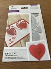 Crafters Companion Gemini Die Set - Spiral Pop-Out Heart