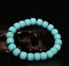 33G 22 Beads Fine Chinese Carved Nephrite Turquoise Hand Chain