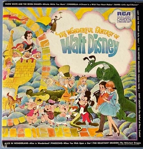 Wonderful World of Walt Disney ORIGINAL US Vinyl LP 1972 VERY RARE - Bild 1 von 8