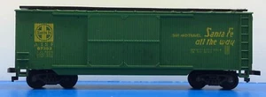 AHM Brand "ATSF - Santa Fe All The Way" 67392 Freight Train Box Car # 14 - Picture 1 of 12