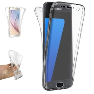 Funda Doble Silicona para SAMSUNG GALAXY S7 Gel TPU Protección Integral s914 - Imagen 1 de 2