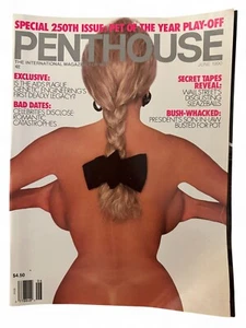 1990 Jun Penthouse - 250. Ausgabe - Pet of the Year Play-Off - Wall Street Exposé - Bild 1 von 1
