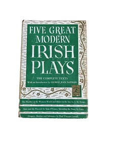 Five Great Modern Irish Plays Full Texts Modern Library #30 HC/DJ/ 1941 - Picture 1 of 9
