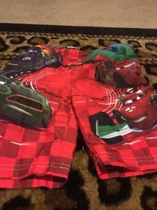 1pc Disney Pixar Cars Boys Swim Shorts Trunks Size 5 - Picture 1 of 6
