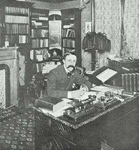 Max Pemberton At Home 50 Fitzjohn's Avenue Hampstead London 1902 Photo Article - Picture 1 of 2