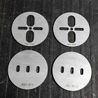 4 Universal Bag Plates Upper/Lower Dual Or Single Ports 2500 And 2600