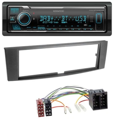 Kenwood Bluetooth MP3 DAB USB Autoradio für Renault Laguna II (2005-2008) - Bild 1 von 4