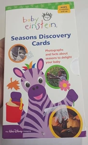 BABY EINSTEIN Seasons Discovery Cards Set Learning Education  - Bild 1 von 8