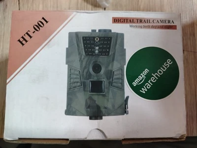 Digital Trail Camera HT-001 Waterproof Video Recorder Night Vision (Green) - Image 1 of 4