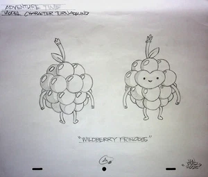 Adventure Time SIGNIERT handgezeichnet - Juan Diaz Modell Cel Freizeit - Bild 1 von 2