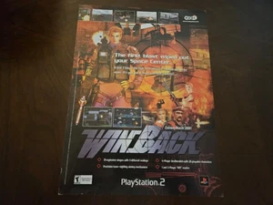 2001 WinBack: Covert Operations Retro Video Game PRINT AD PS2 Shooter Art Promo - Picture 1 of 1