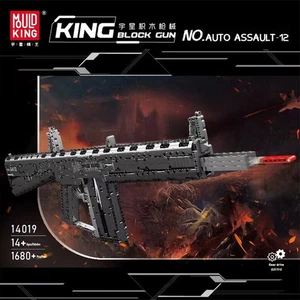 Mould King 14019 MPSAA-12 Automatic Shotgun With 1680pcs - Picture 1 of 4