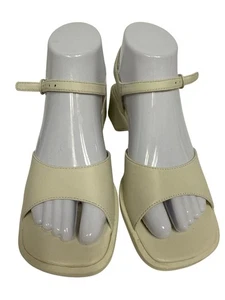 Camper Kora Women's Heel Open Toe Ankle Strap Off White Sandal Size EU 36 US 6 - Picture 1 of 7
